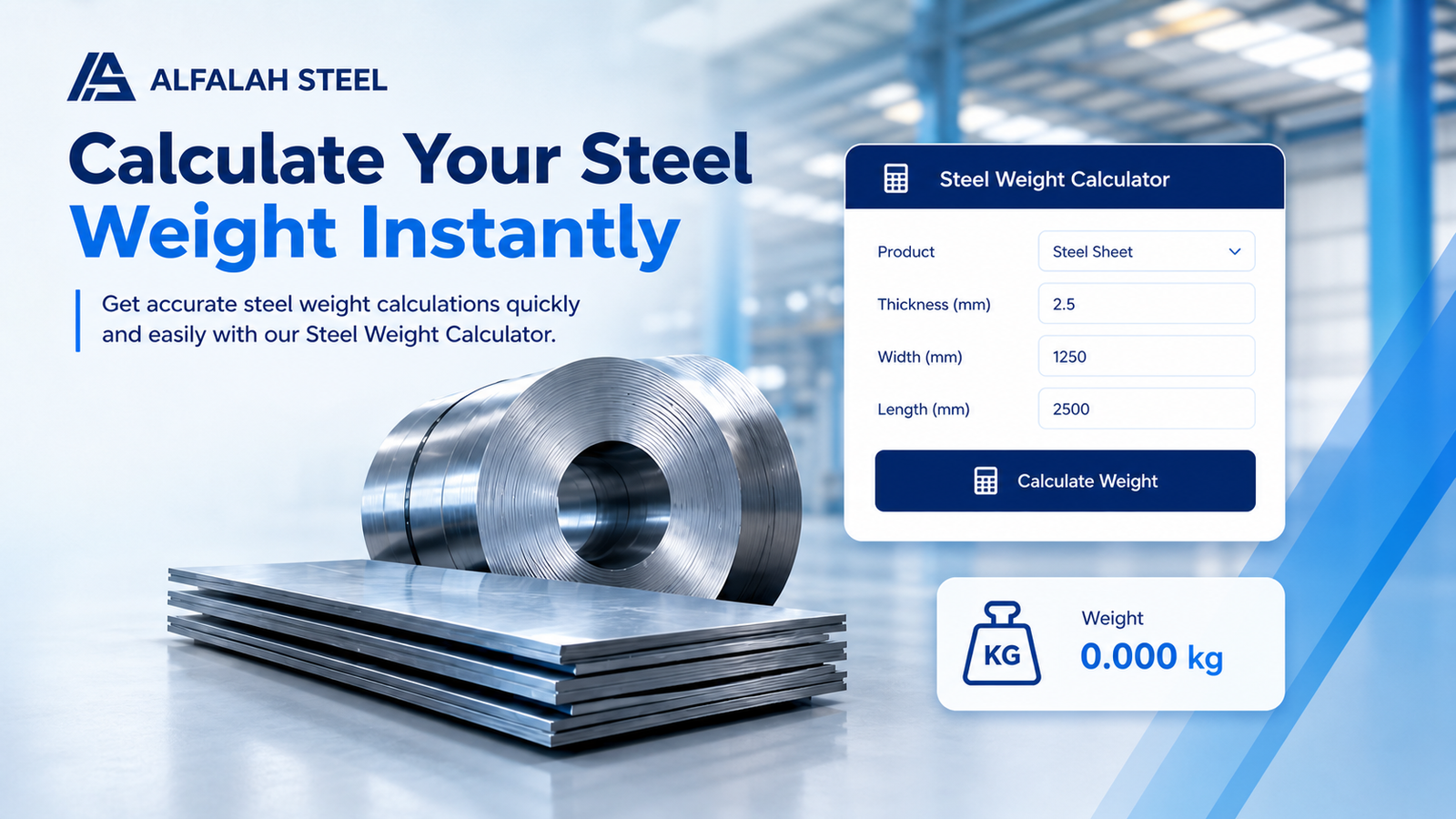 Steel Weight Calculator